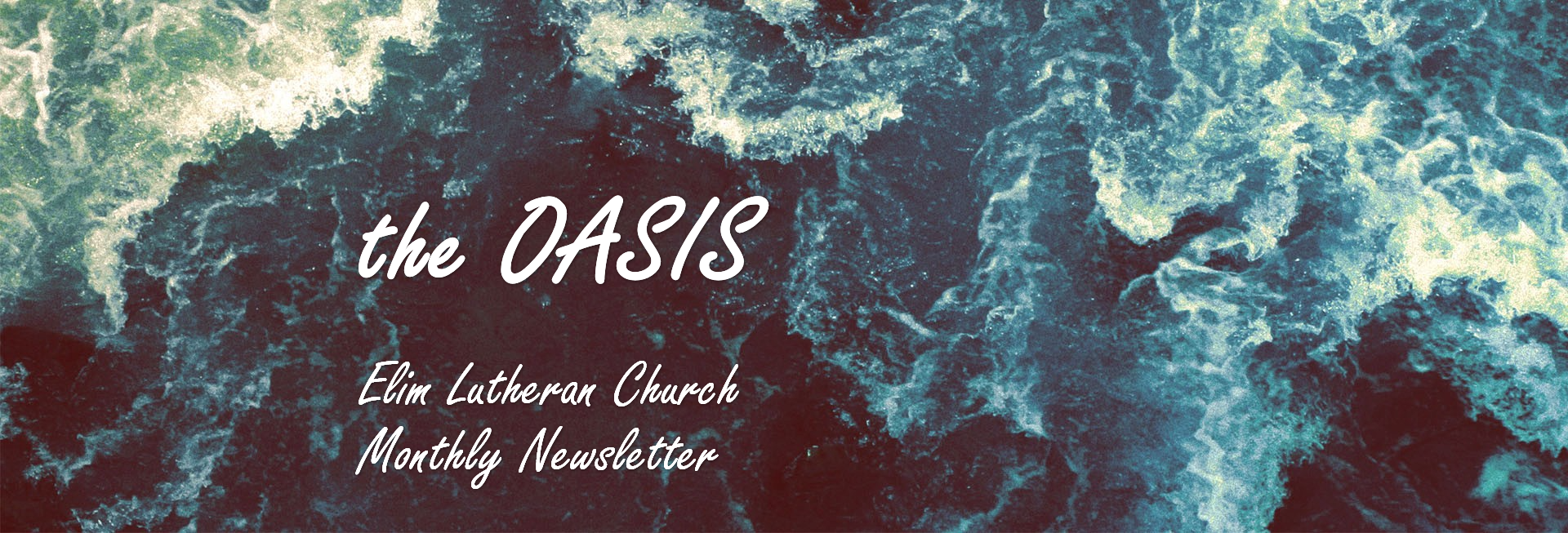 Hope Overflowing Church Website Banner